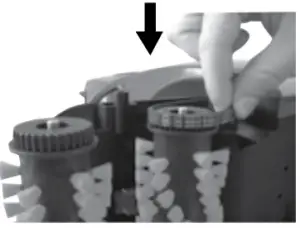 Brush-removal-and-large-belt-replacement