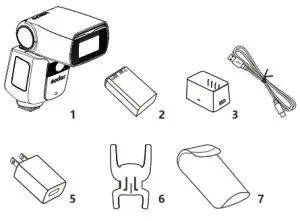 Godox V860IIIF TTL Li-ion Camera Flash Instruction - Kit2