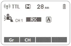 Godox V860IIIF TTL Li-ion Camera Flash Instruction - LCD 2