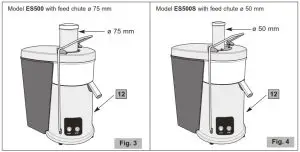 Ceado ES500 Fruit and Vegetable Juice Extractor - fig 1