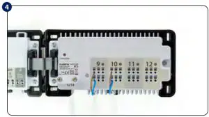SALUS Wiring Centre Extension for KL08RF 24V - serial connector 1