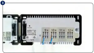 SALUS Wiring Centre Extension for KL08RF 24V - thermoelectric