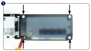 SALUS Wiring Centre Extension for KL08RF 24V - top cover