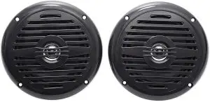 ROCKVILLE 5.25" Marine Bluetooth LED Wake Tower Speakers For ATV/UTV PT525BR