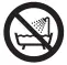 Do not use near bathtub
