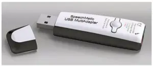 SpeechWare B079Q2HVX2 2nd Generation FlexyMike Single Ear Microphone - SpeechWare USB MultiAdapter