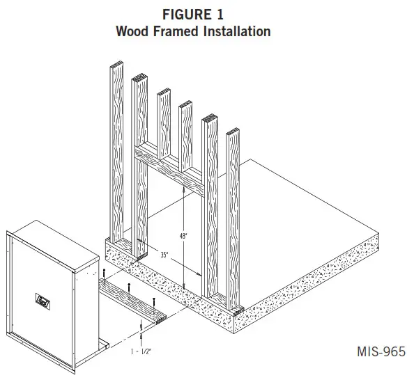 Bard QWS42A 19 Q-TEC Wall Sleeve- FIGURE 1
