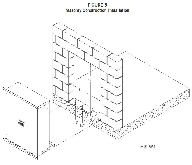 Bard QWS42A 19 Q-TEC Wall Sleeve- FIGURE 5