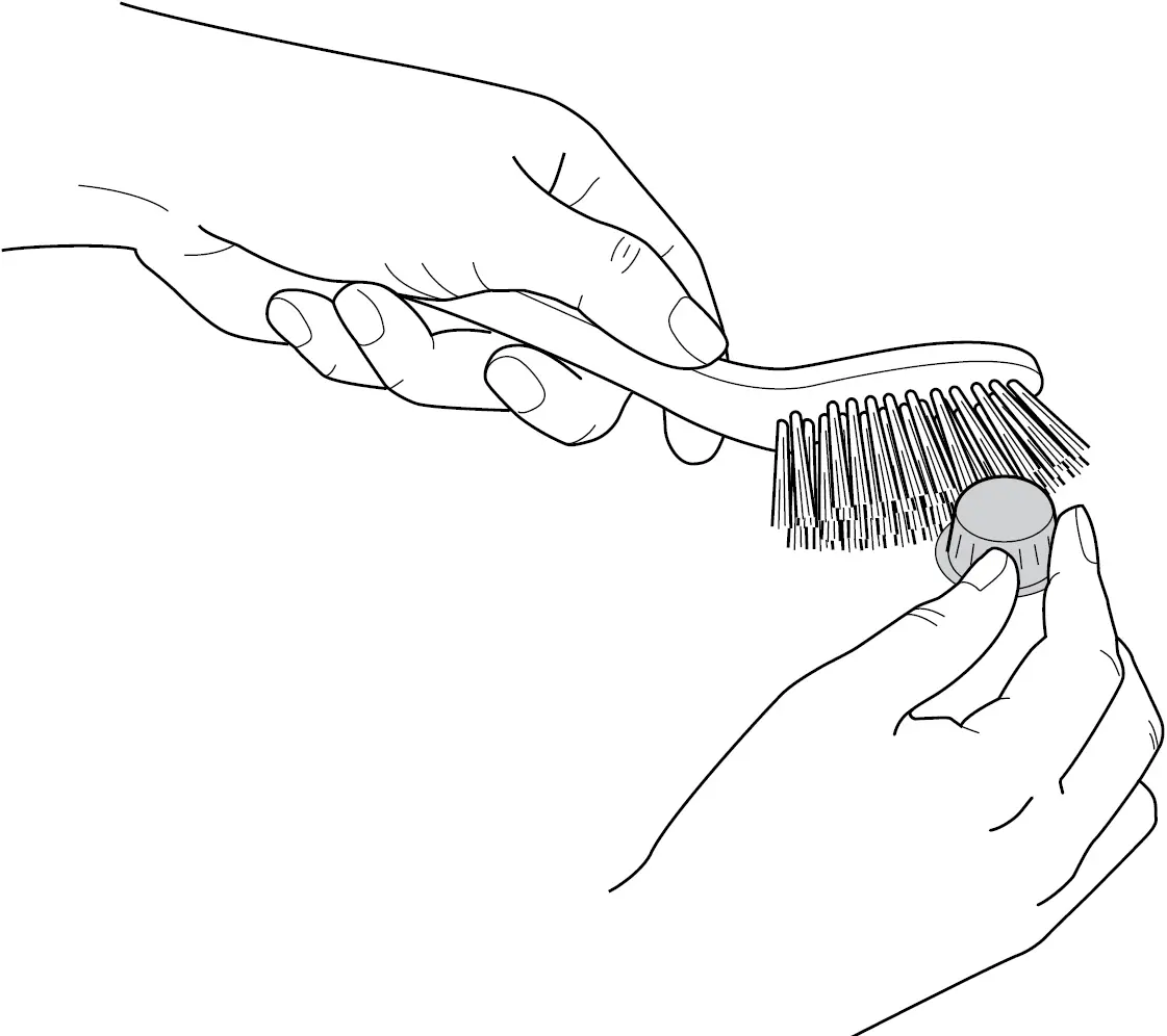 REMOVING & REINSTALLING THE ANTI-CLOG CAP 02