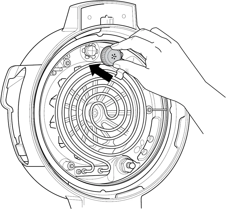 REMOVING & REINSTALLING THE ANTI-CLOG CAP 03