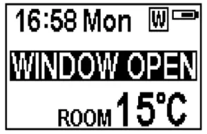 Window open detecting