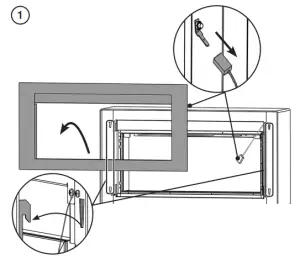 Accessing the fuel bed
