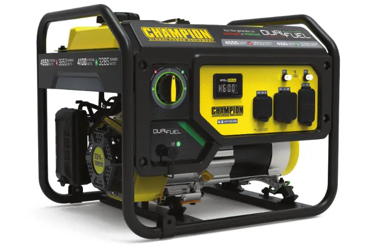 Champion 3650W Dual Fuel Portable Generator