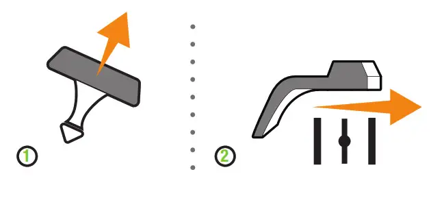 Pull the starter cord and Move the choke lever to the “RUN” position