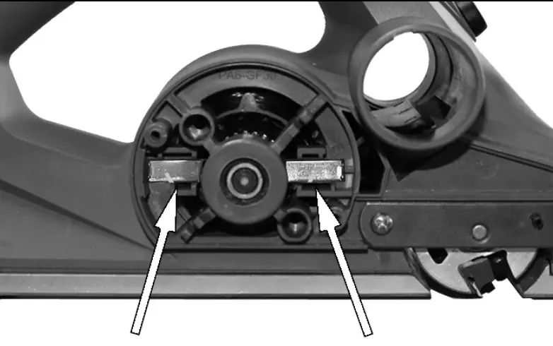 Clarke CEP720B 82mm Electric Planer - CARBON BRUSHES2