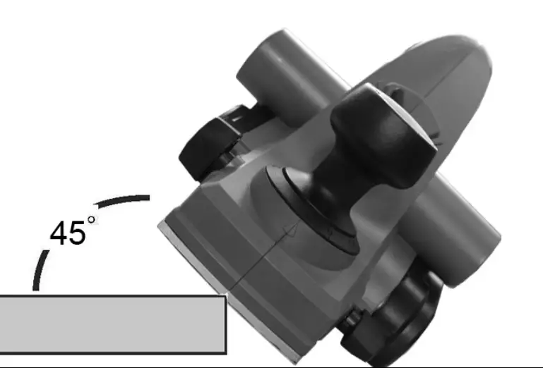 Clarke CEP720B 82mm Electric Planer - CHAMFER 2