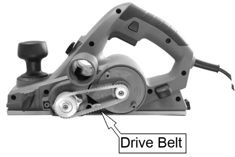 Clarke CEP720B 82mm Electric Planer - DRIVE BELT2