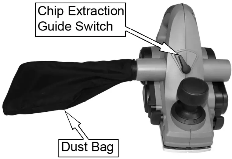 Clarke CEP720B 82mm Electric Planer - DUST EXTRACTION