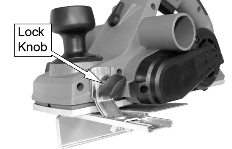 Clarke CEP720B 82mm Electric Planer - GUIDE FENCE