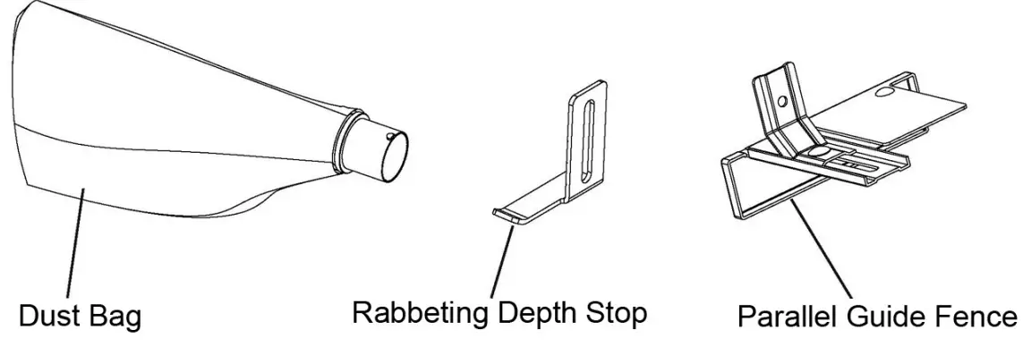 Clarke CEP720B 82mm Electric Planer - OVERVIEW2