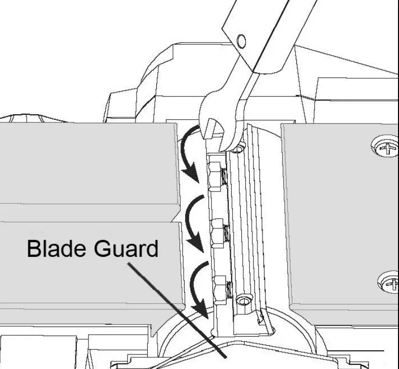 Clarke CEP720B 82mm Electric Planer - power source1