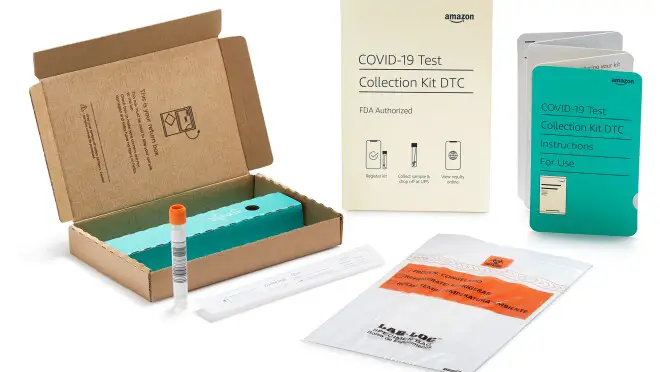 FDA COVID-19 Test Home Collection Kit DTC
