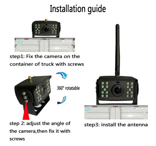 Shenzhen Huimei Shangpin Technology CSD Wifi Camera User Manual - Installation suggestions