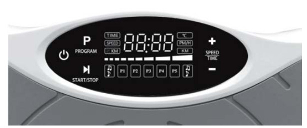 Pulsetv 9165 Mini Vibration Plate- Monitor