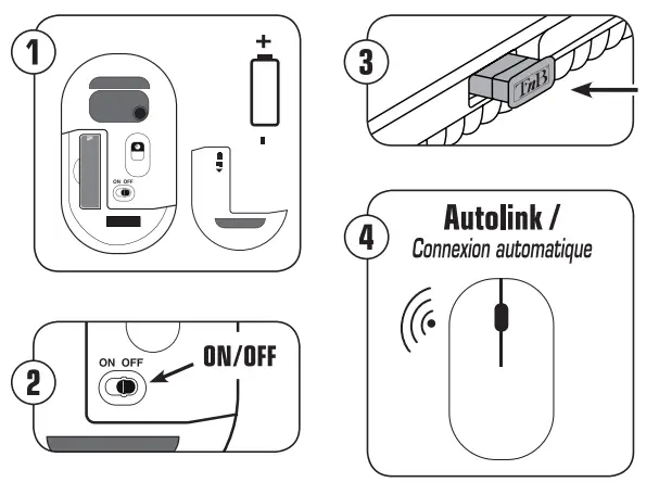 T-nB MWMAC Wireless Mac Mouse - parts