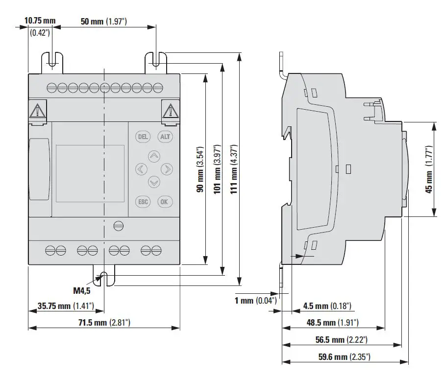 EATON EASY-E4-UC-12RC1 Nano Programmable Logic fig 3