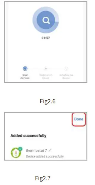 beca BAC-3000 Series WiFi Thermostat - Network distribution mode 2