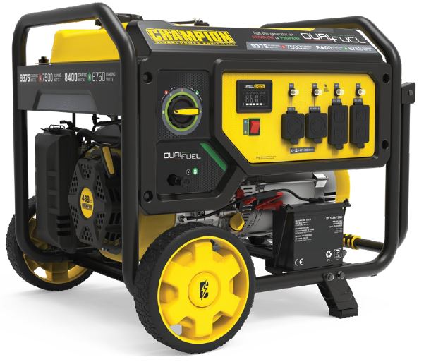 CHAMPION 100891 7500W Dual Fuel Portable Generator IMAGE