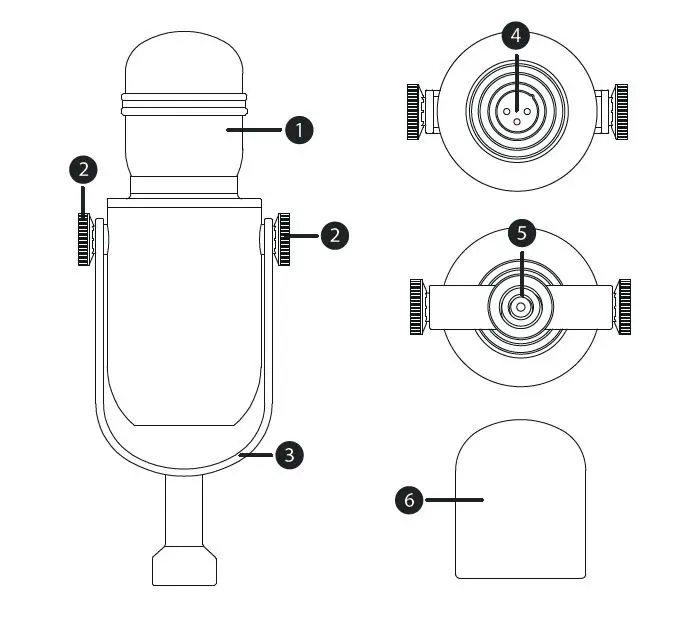 BOYA BY-DM500 Dynamic Broadcasting Microphone-1
