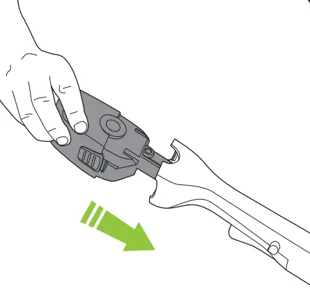 Gtech SLM50 Cordless Small Lawnmower - Assembly 3