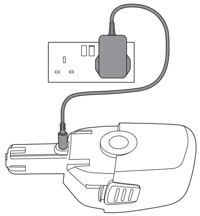 Gtech SLM50 Cordless Small Lawnmower - Charging the battery 2