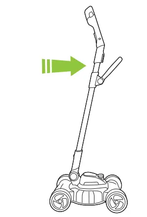 Gtech SLM50 Cordless Small Lawnmower - Operation 4