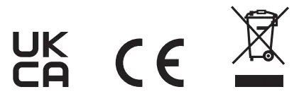 Gtech SLM50 Cordless Small Lawnmower - ukac ce icon