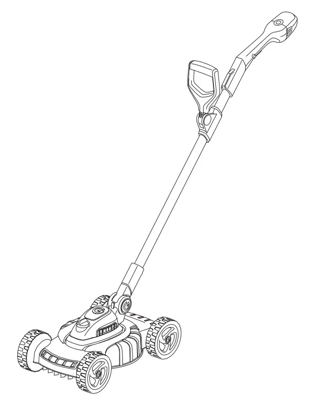 Gtech SLM50 Cordless Small Lawnmower