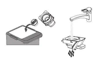 IKOHS POTTS Compact Multi Capsule Coffee Machine - Cleaning the capsule