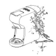 IKOHS POTTS Compact Multi Capsule Coffee Machine - ECURITY WARNINGS 1