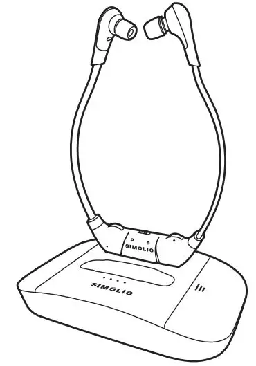 Shenzhen Simolio Electronic Sm-824d2 2.4ghz Wireless Tv Headsets User Manual Shenzhen Simolio Electronic Sm-824d2 2.4ghz Wireless Tv Headsets User Manual