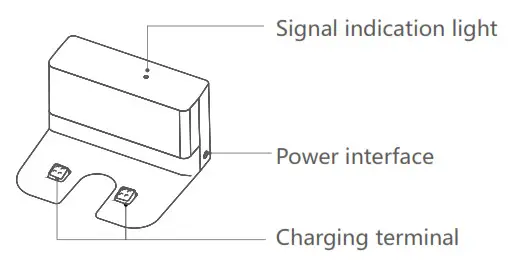 Dongguan Zhike Intelligent Science Technology ZK902A Vacuum Cleaner- Charging stand