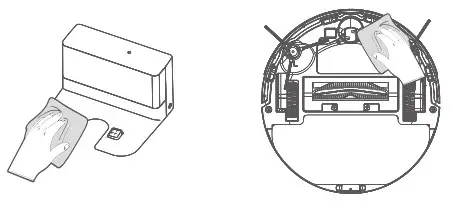 Dongguan Zhike Intelligent Science Technology ZK902A Vacuum Cleaner- charging electrode