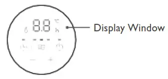 igenix IG2611 Oil Filled Radiators- Control Panel