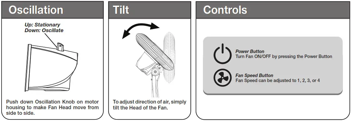 Lasko S18601 18 Inch Adjustable Pedestal Fan - fig 4