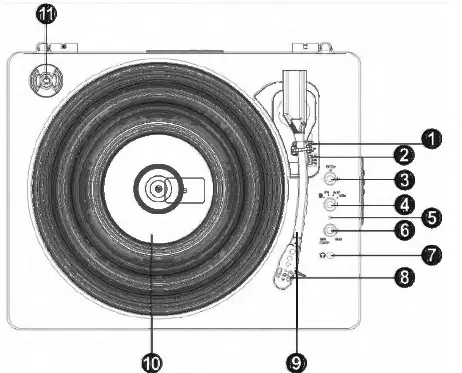 Soar LPSC-026 Record Player 1