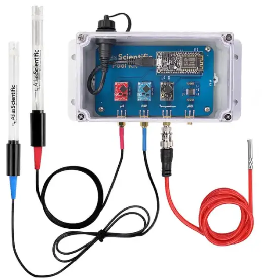 AtlasScientific WiFi Pool Kit Water Quality Monitoring