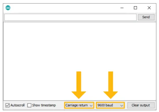 Arduino serial monitor
