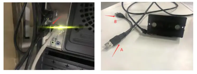 ZKTECO FA50 USB Cable FIG 1