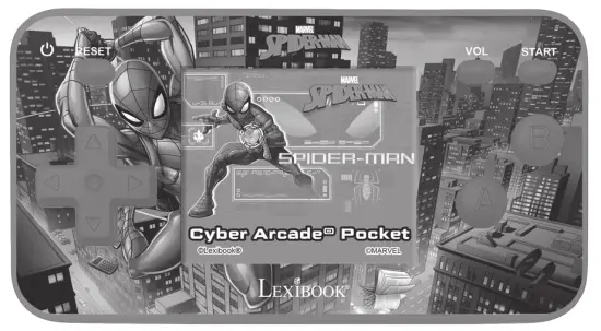 LEXIBOOK JL1895 1 Portable Handheld Game Console Cyber Arcade - fig3